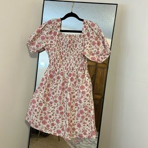 Pink and white dress from universal thread